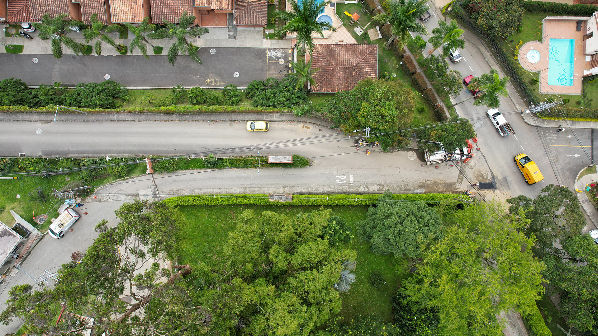 Torres de alta tensión